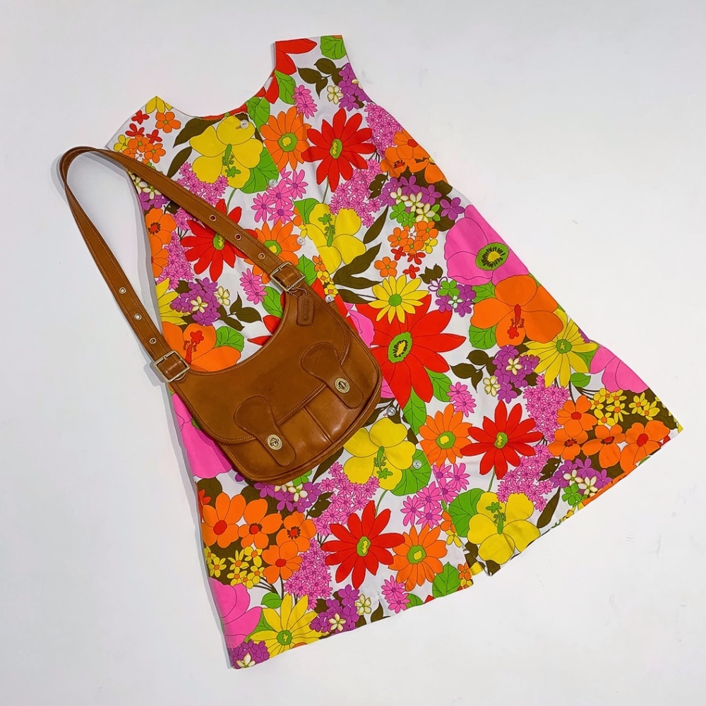 AMAZING Vintage 1960's Tent Dress XL